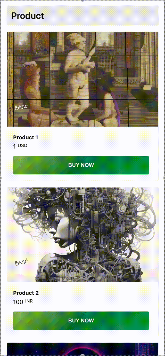 Payment Process Example