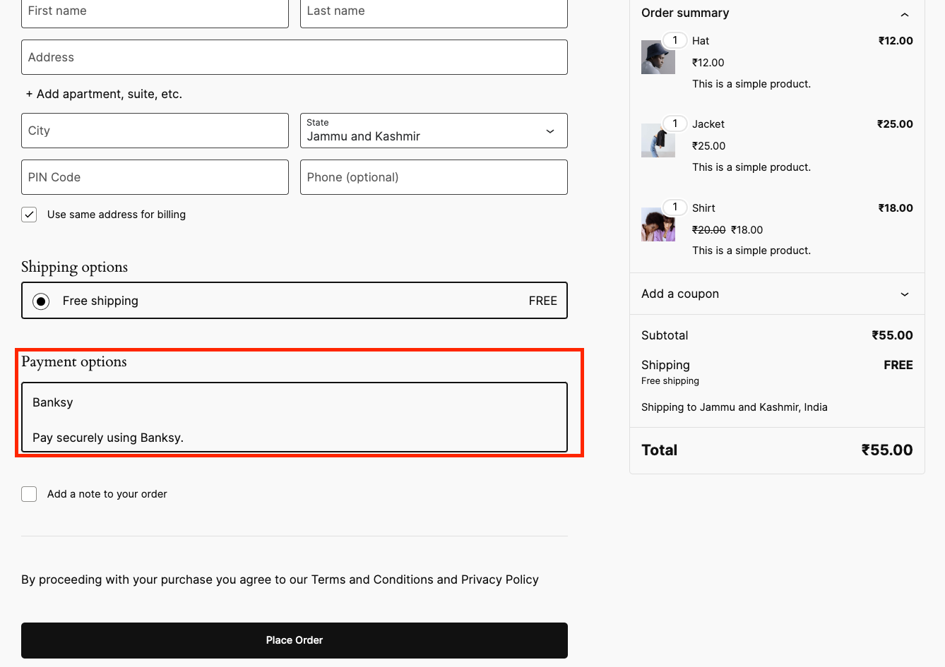 Woocommerce Usage